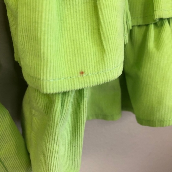 Smockadot Girl’s 2 Piece Lime Green Outfit - Sz 8 - Picture 6 of 13